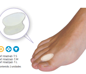 SEPARADOR DEDOS TIPO CARRETE GEL